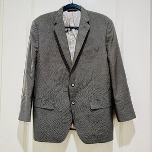 Banana Republic Vitale Barberis Canonico Super 110s Wool Blazer Men’s 42S taupe